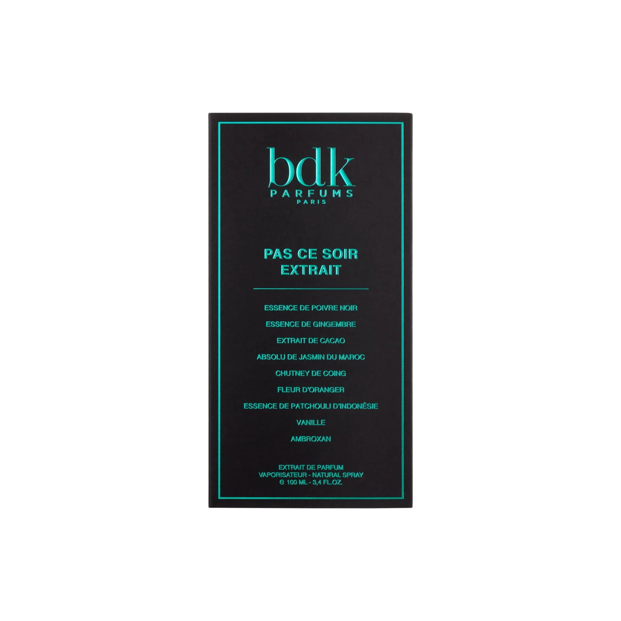 bdk Parfums Pas Ce Soir Extrait De Parfum 100ml - BDKRabica