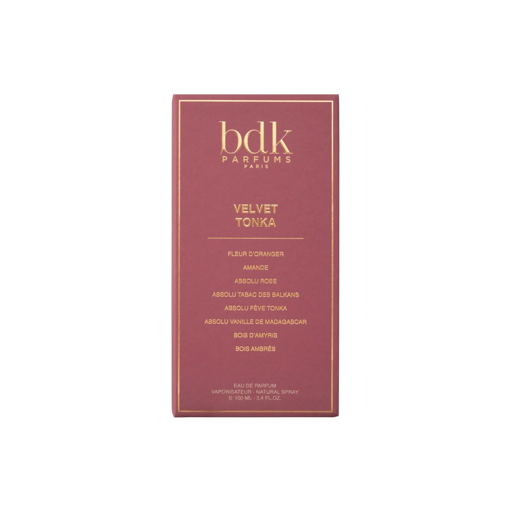 bdk Velvet Tonka EDP - BDKRabica