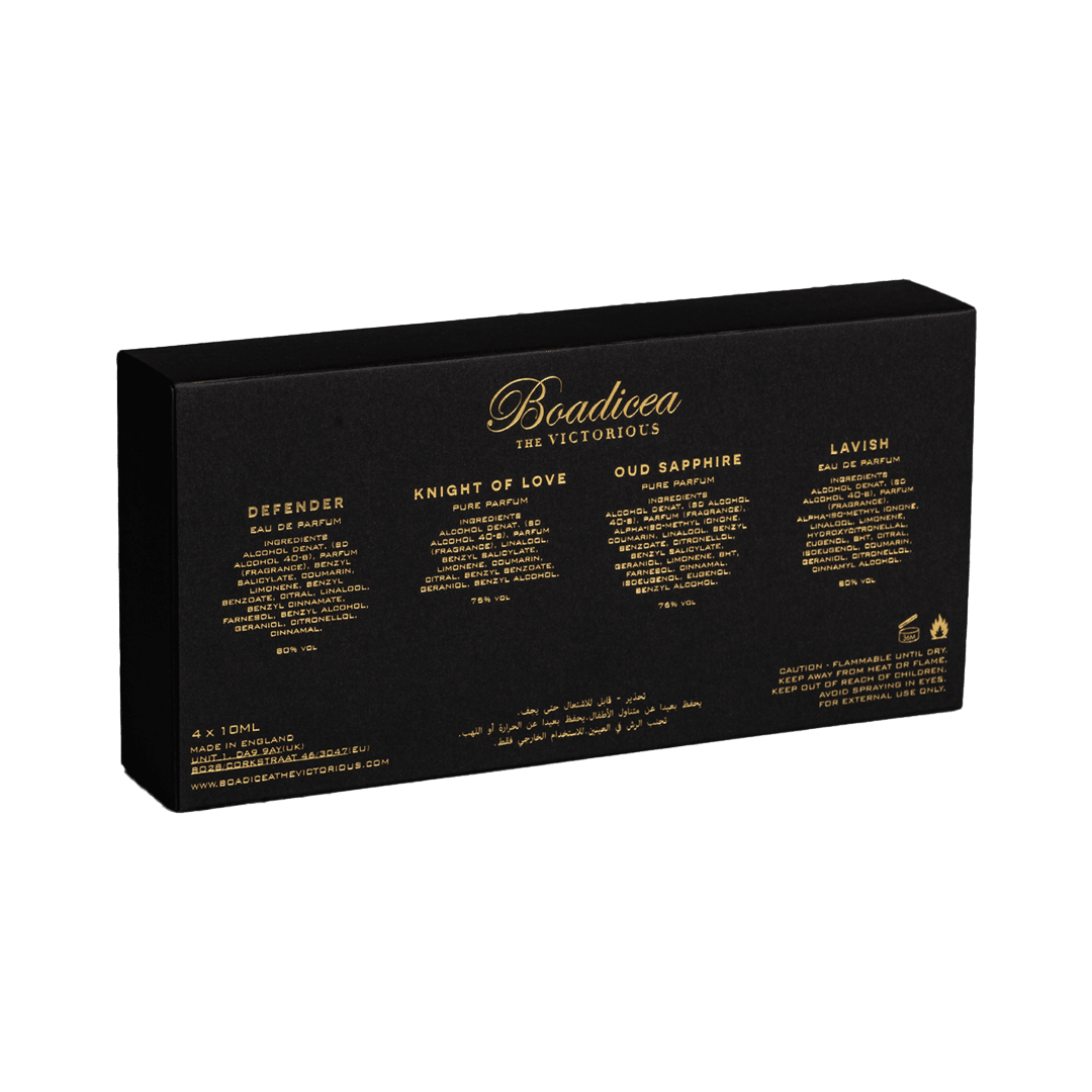 Boadicea The Victorious New Discovery Gift Set (4x10ml) - Boadicea The VictoriousBoadicea The Victorious