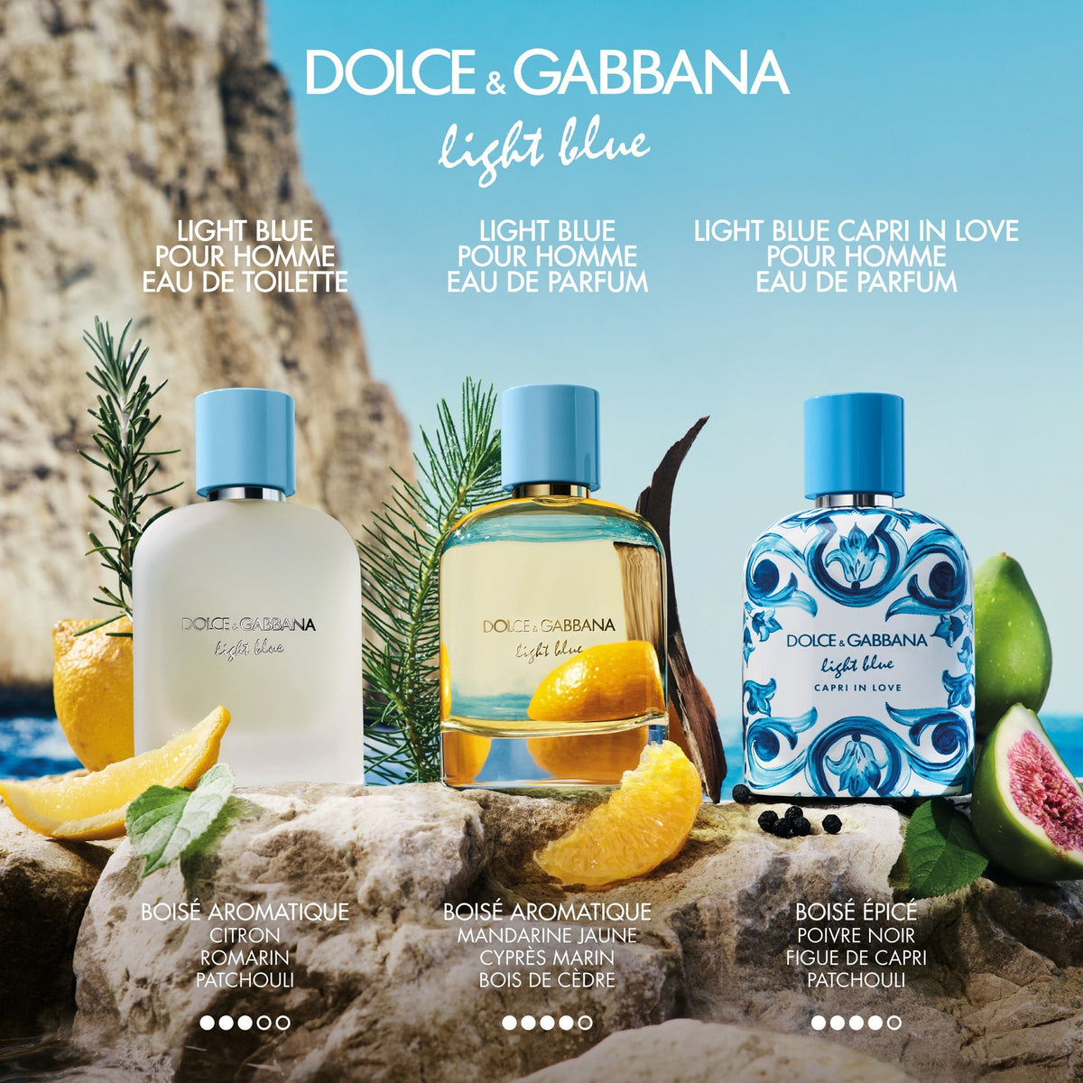 Dolce&Gabbana Light Blue Capri in Love Pour Homme | Eau de Parfum -Dolce & GabbanaDolce & Gabbana
