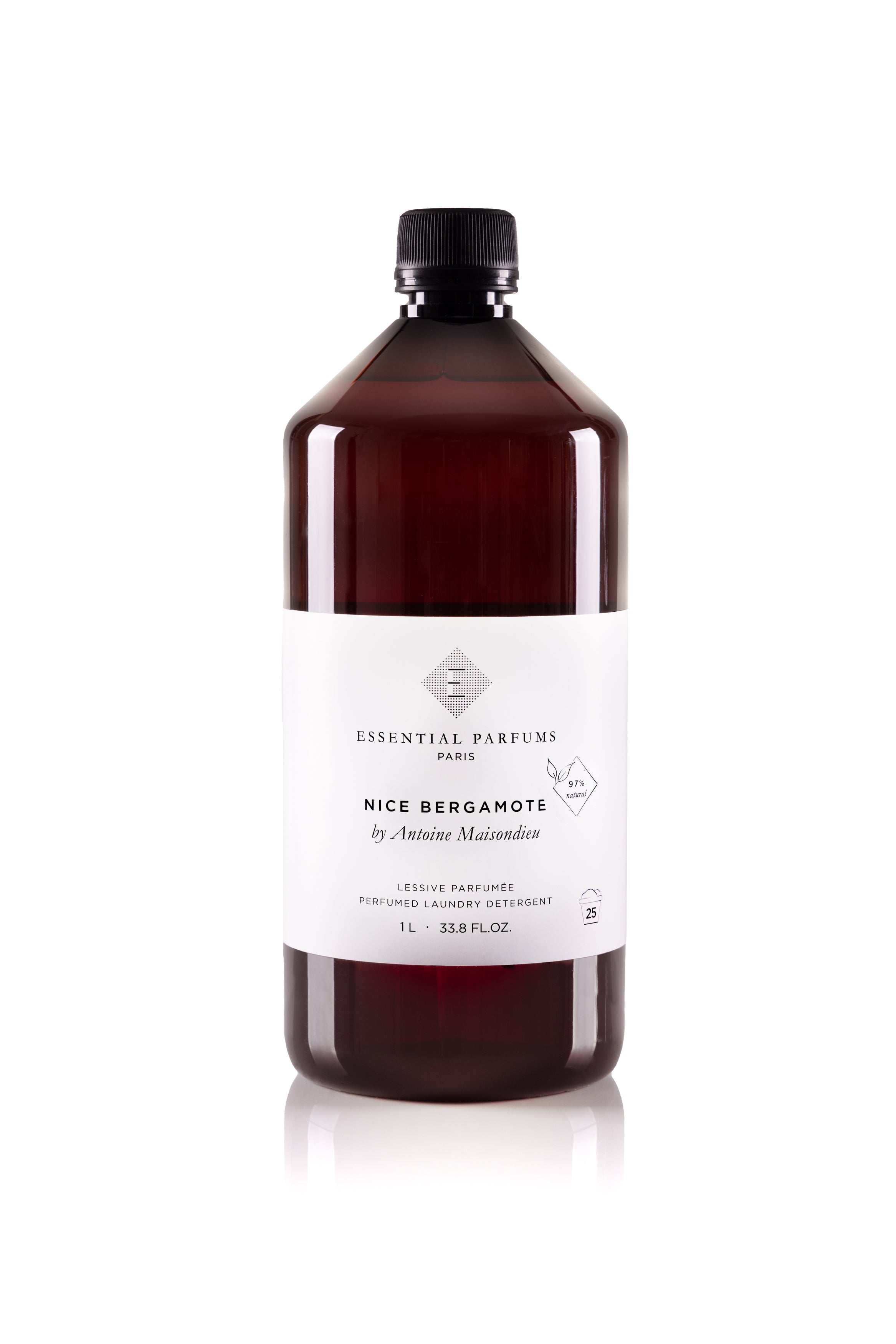 Essential Parfums DÉTERGENT À LESSIVE ARTISANAL NICE BERGAMOTE – 1L