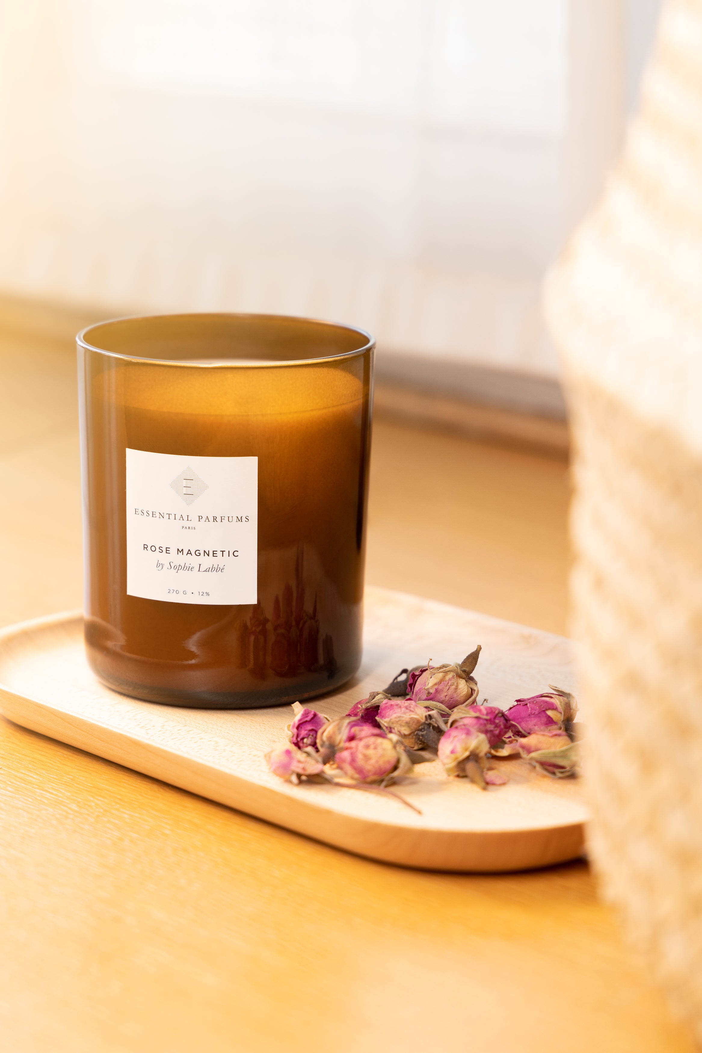 Essential Parfums Rose Magnetic - Scented Candle 270 GR